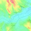 Lempaut topographic map, elevation, relief
