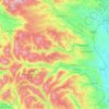 Richmondshire topographic map, elevation, relief