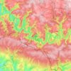 Bouillon topographic map, elevation, relief