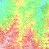 Maella topographic map, elevation, relief