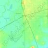 Seymour topographic map, elevation, relief