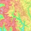 Heiligenstadt topographic map, elevation, relief