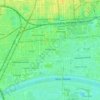 Trnje topographic map, elevation, relief