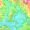 Varen topographic map, elevation, relief
