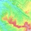 Vaals topographic map, relief map, elevations map