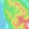 Esino Lario topographic map, elevation, relief