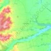 Le Burgaud topographic map, elevation, relief