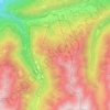 Aprica topographic map, elevation, relief