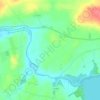 Grenagh topographic map, relief map, elevations map
