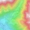Margno topographic map, elevation, relief
