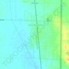 Fort Branch topographic map, elevation, relief