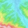 Barry topographic map, elevation, relief
