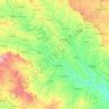 Solapur topographic map, elevation, relief