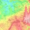 Binche topographic map, relief map, elevations map