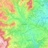 Solsona topographic map, elevation, relief