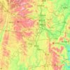 Duyun City topographic map, elevation, relief