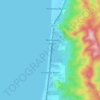 Rockaway Beach topographic map, elevation, relief