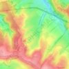 Remersdaal topographic map, elevation, relief