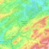 Marche-en-Famenne topographic map, elevation, relief