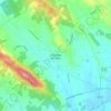 Rates topographic map, elevation, relief