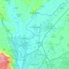La Rinconada topographic map, elevation, relief