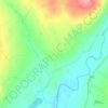 Maudlin Ringfort (rath) topographic map, relief map, elevations map