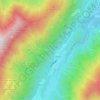 Rio Urial topographic map, elevation, relief