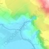 Rumin topographic map, elevation, relief