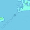 Santa Cruz del Islote topographic map, elevation, relief