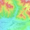 Baia Mare topographic map, elevation, relief