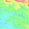 Le Junau topographic map, elevation, relief