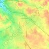 Dos Hermanas topographic map, elevation, relief