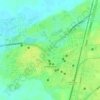 Ankleshwar topographic map, elevation, relief