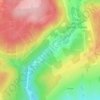 l'Eau Rouge topographic map, elevation, relief