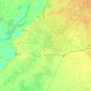 Hudiara Drain topographic map, elevation, relief