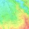 Ciomas topographic map, elevation, relief